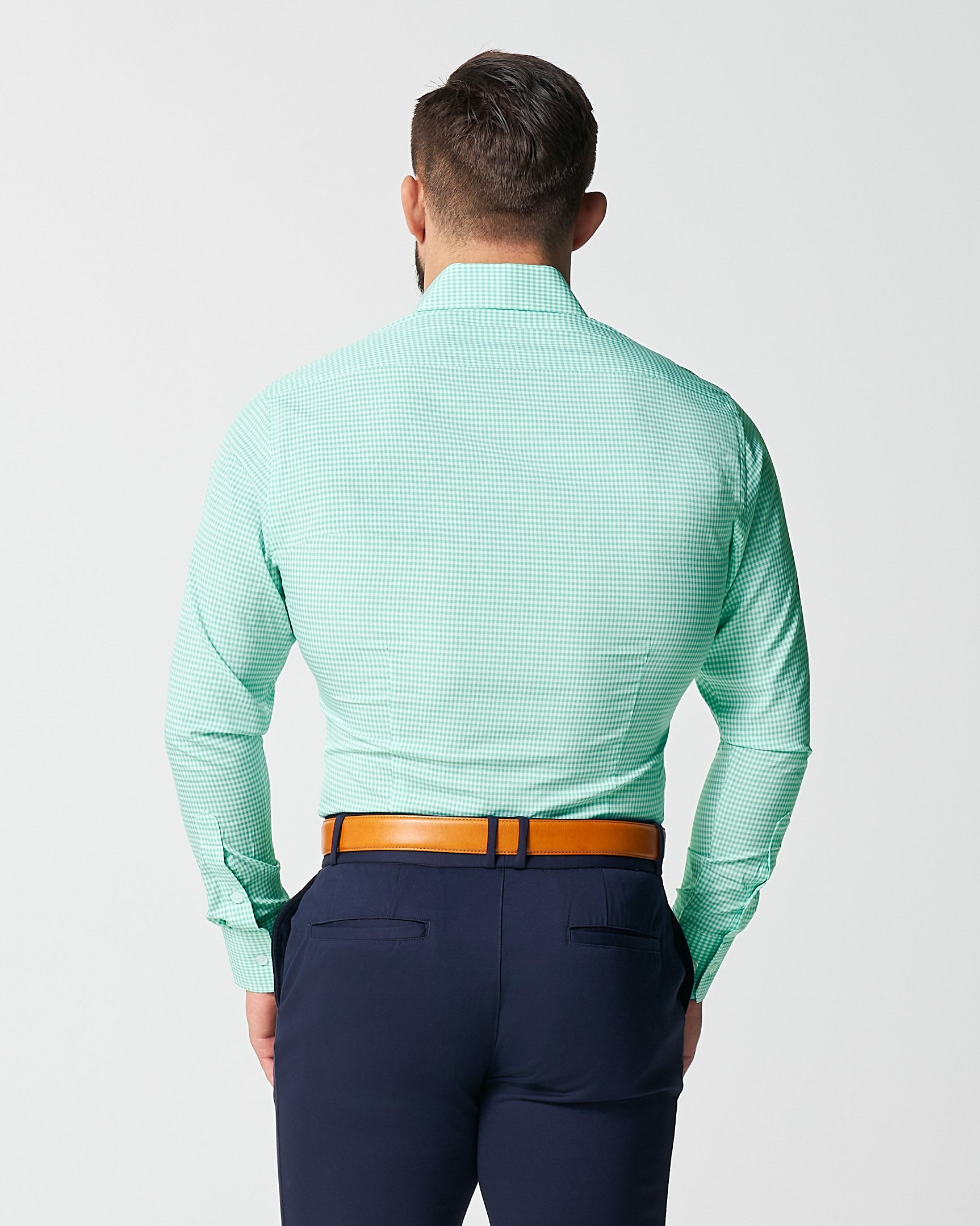 "The Charley" Mint Green Gingham