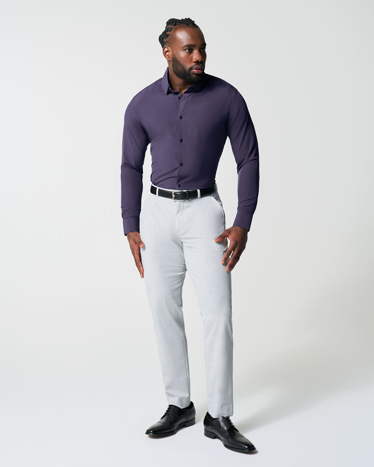 "The Hawkeye" Solid Plum