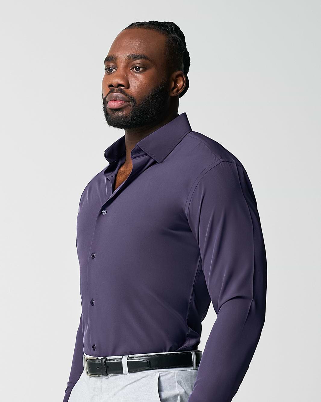 "The Hawkeye" Solid Plum