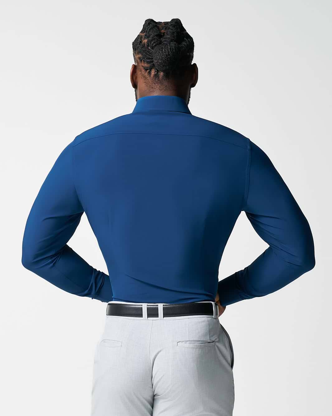 "The Howard" Solid Navy - Classic Fit