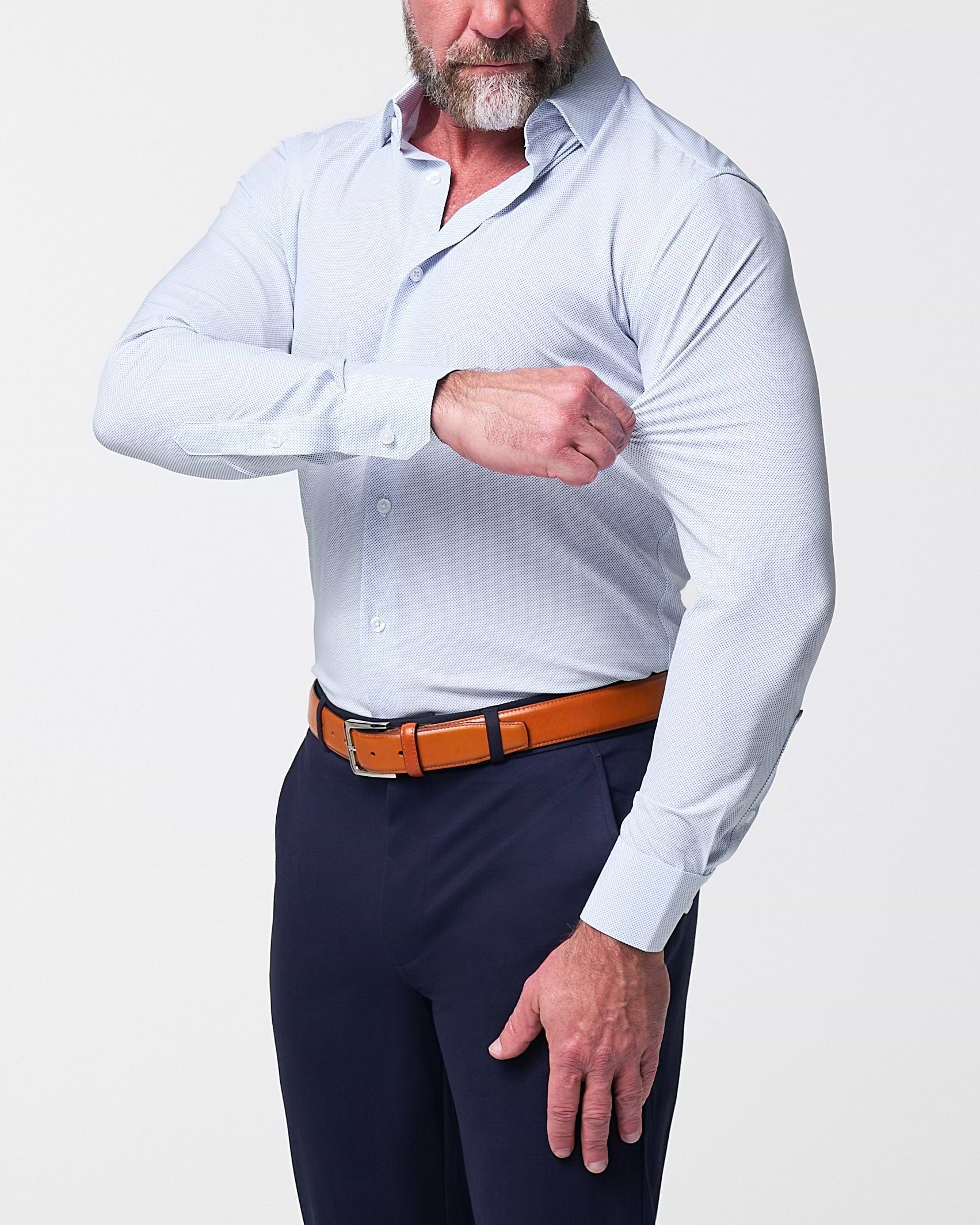 "The Jameson" Mini Navy Dot - Classic Fit