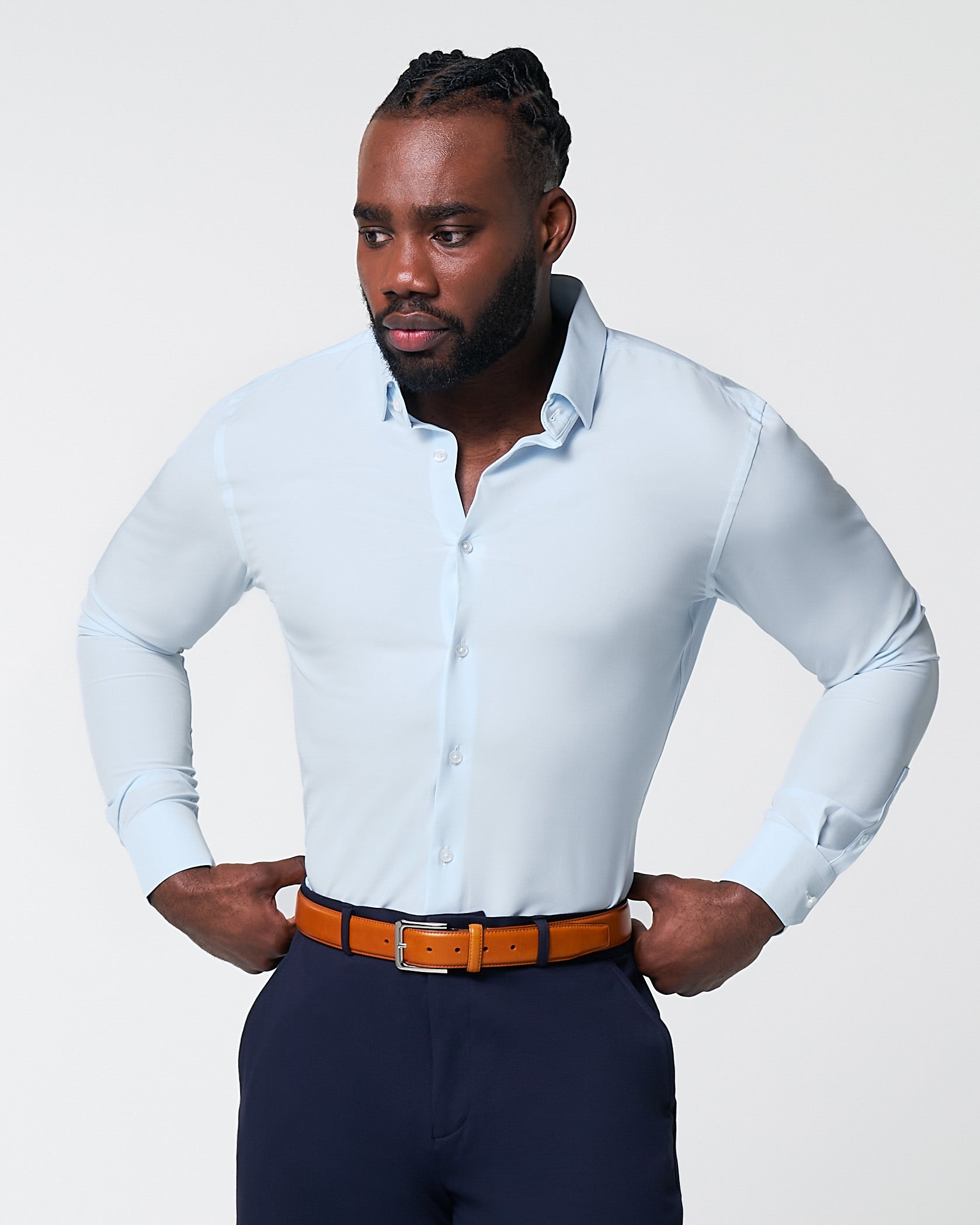 "The Javier" Pale Blue