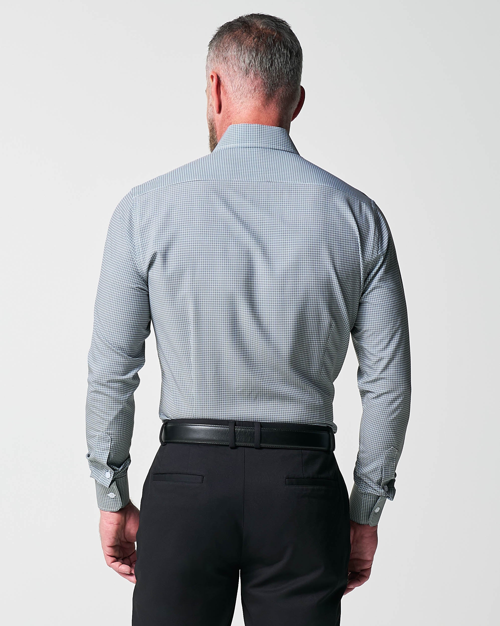 "The La Porta" Green, White, & Black Mini Double Check