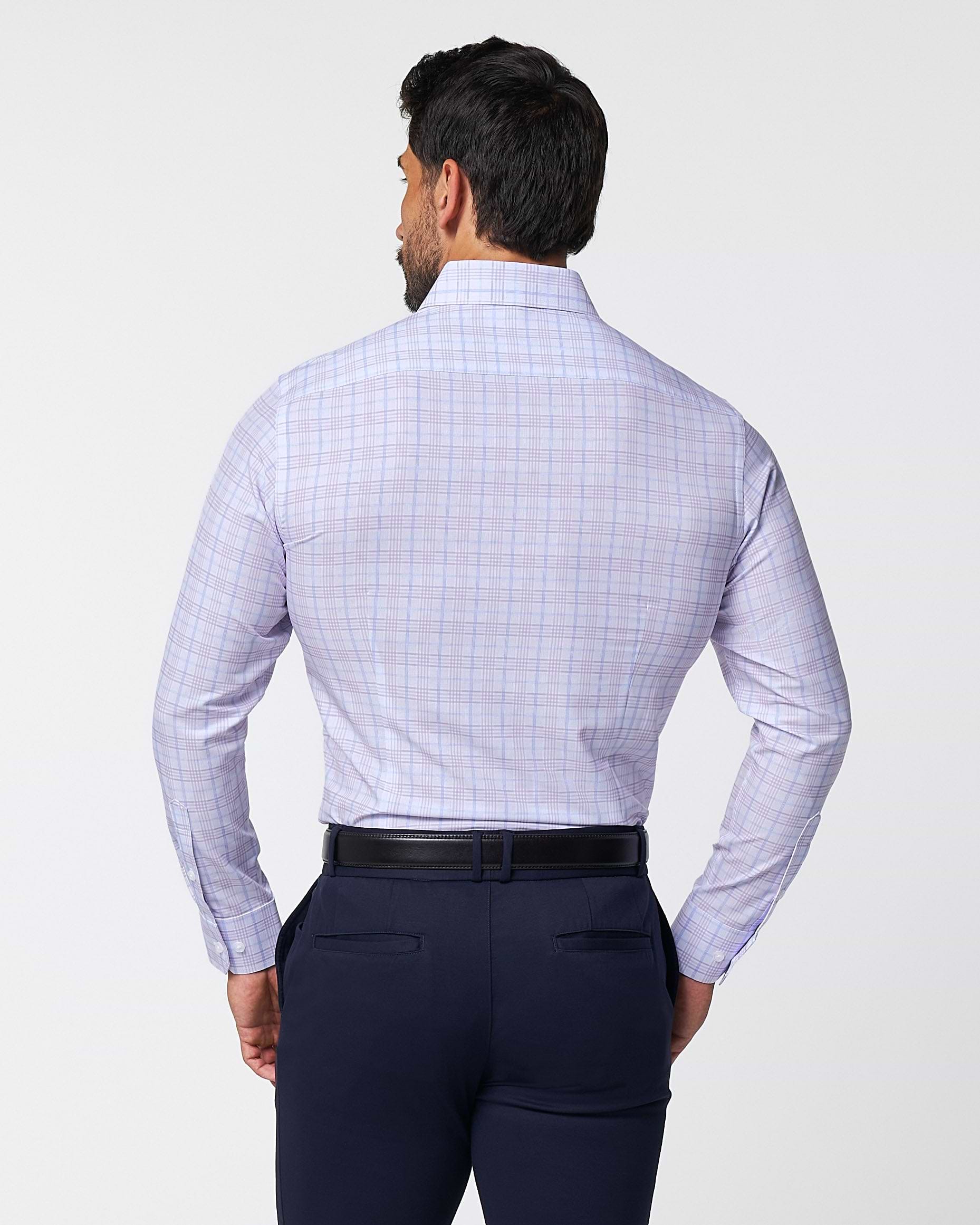 "The Lavender" Light & Dark Purple Plaid