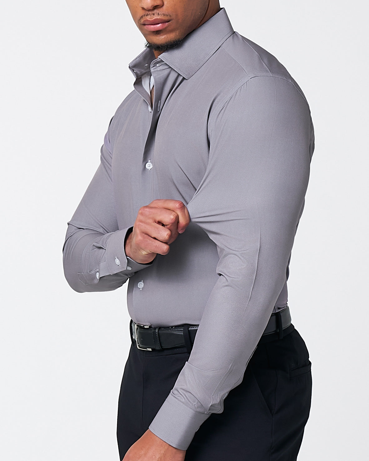 "The Mahoney" Dark Grey Weave