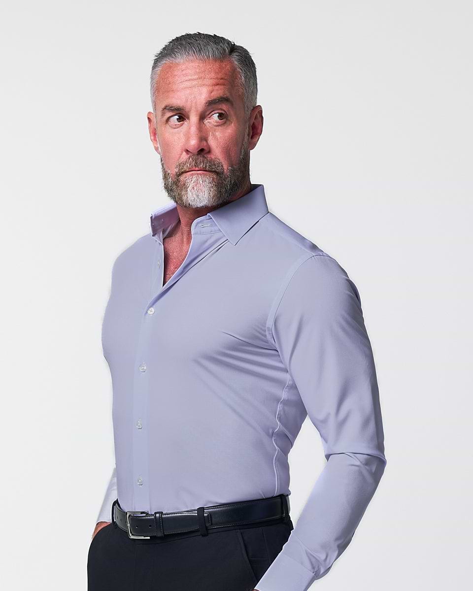 "The Melrose" Light Purple Weave