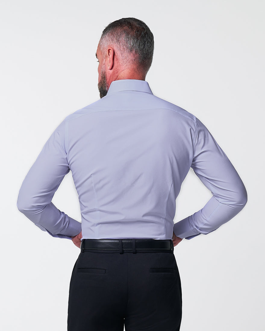 ''The Melrose" Light Purple Weave - Classic Fit