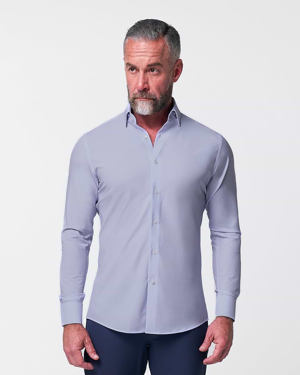 ''The Melrose" Light Purple Weave - Classic Fit