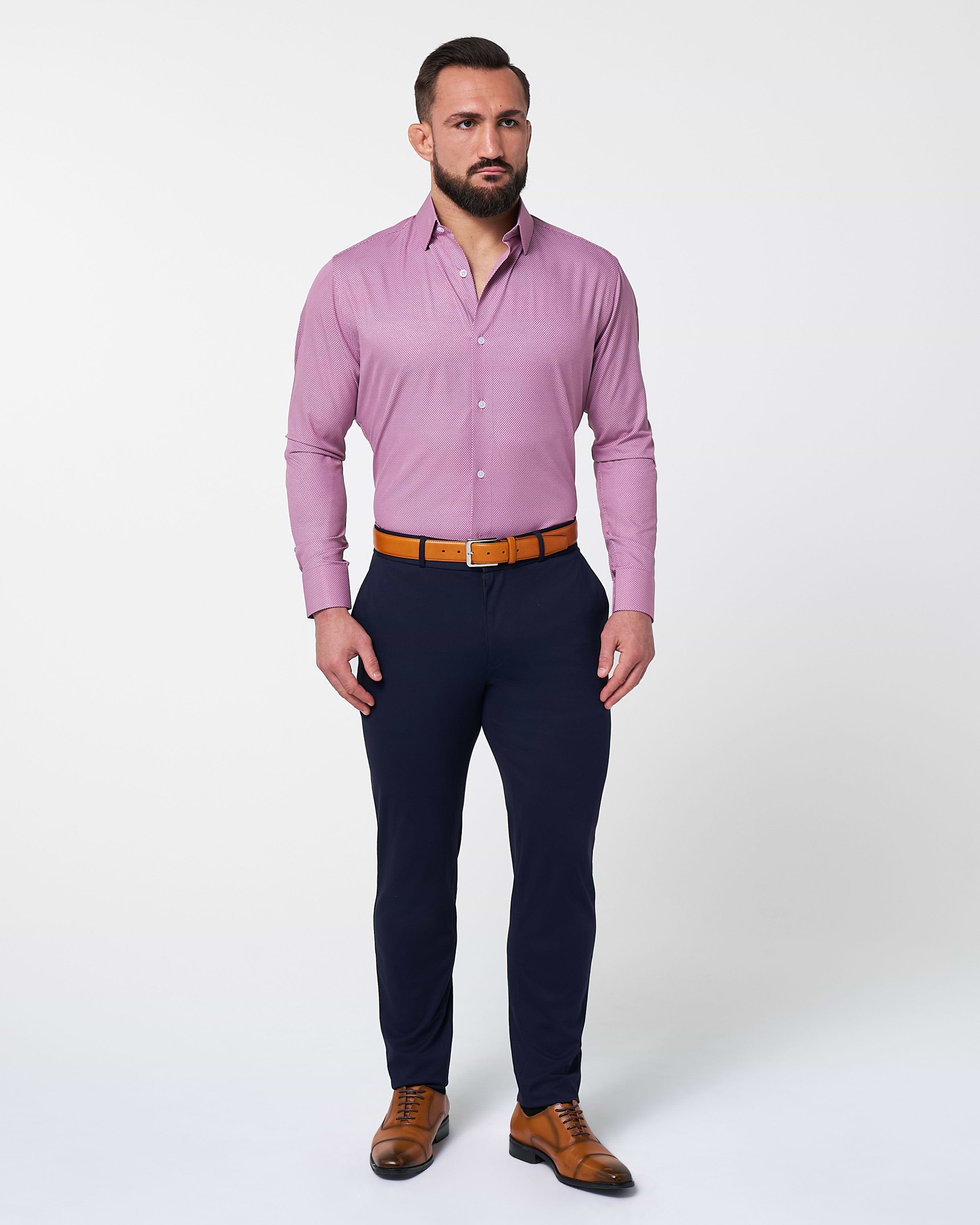 "The Ozzie" Crimson & White Mini Pattern