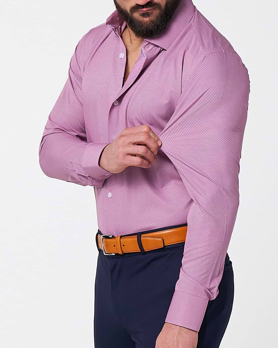 "The Ozzie" Crimson & White Mini Pattern