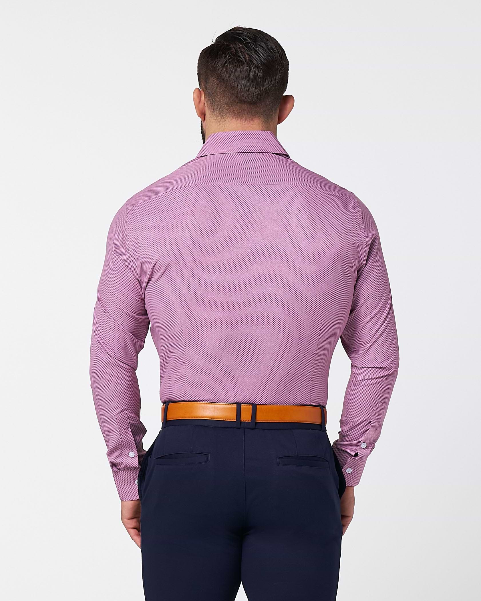 "The Ozzie" Crimson & White Mini Pattern