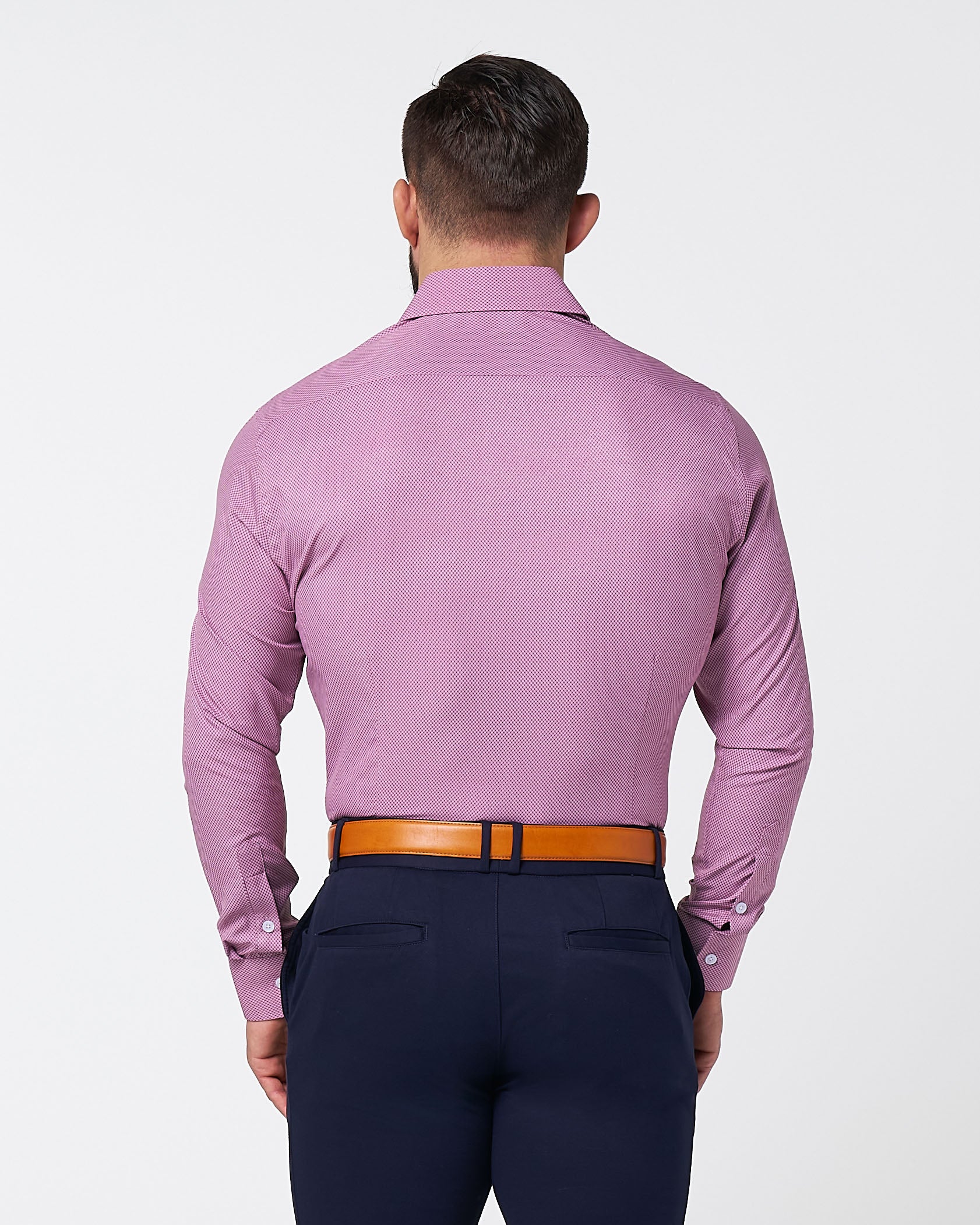 "The Ozzie" Crimson & White Mini Pattern