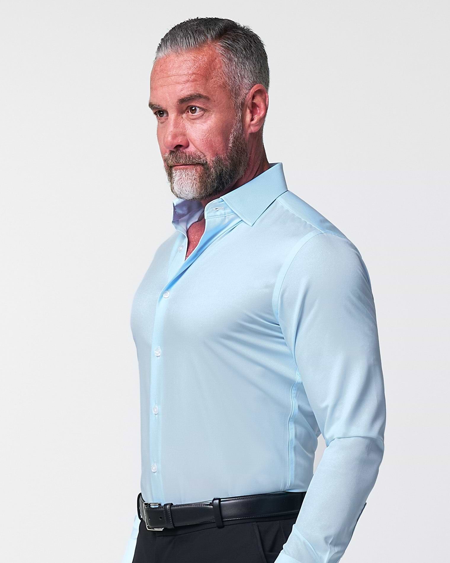 "The Peter" Light Blue Weave