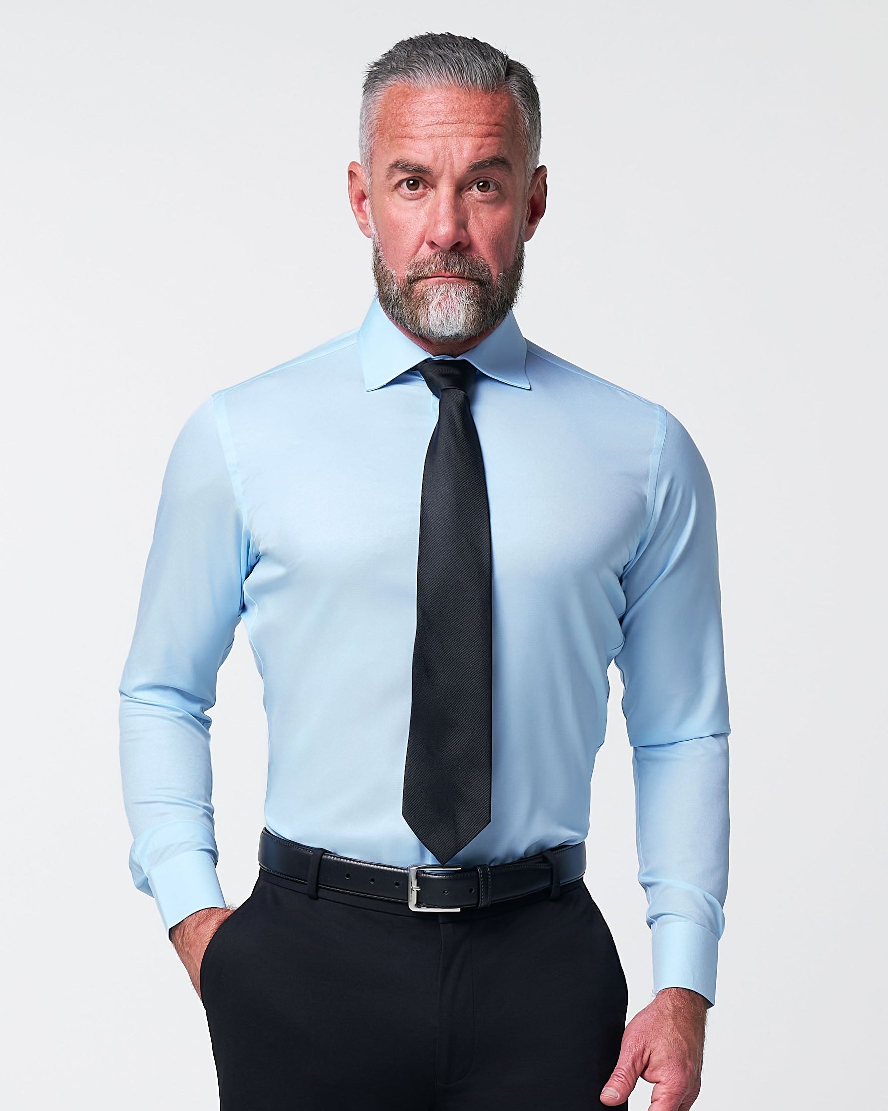 "The Peter" Light Blue Weave