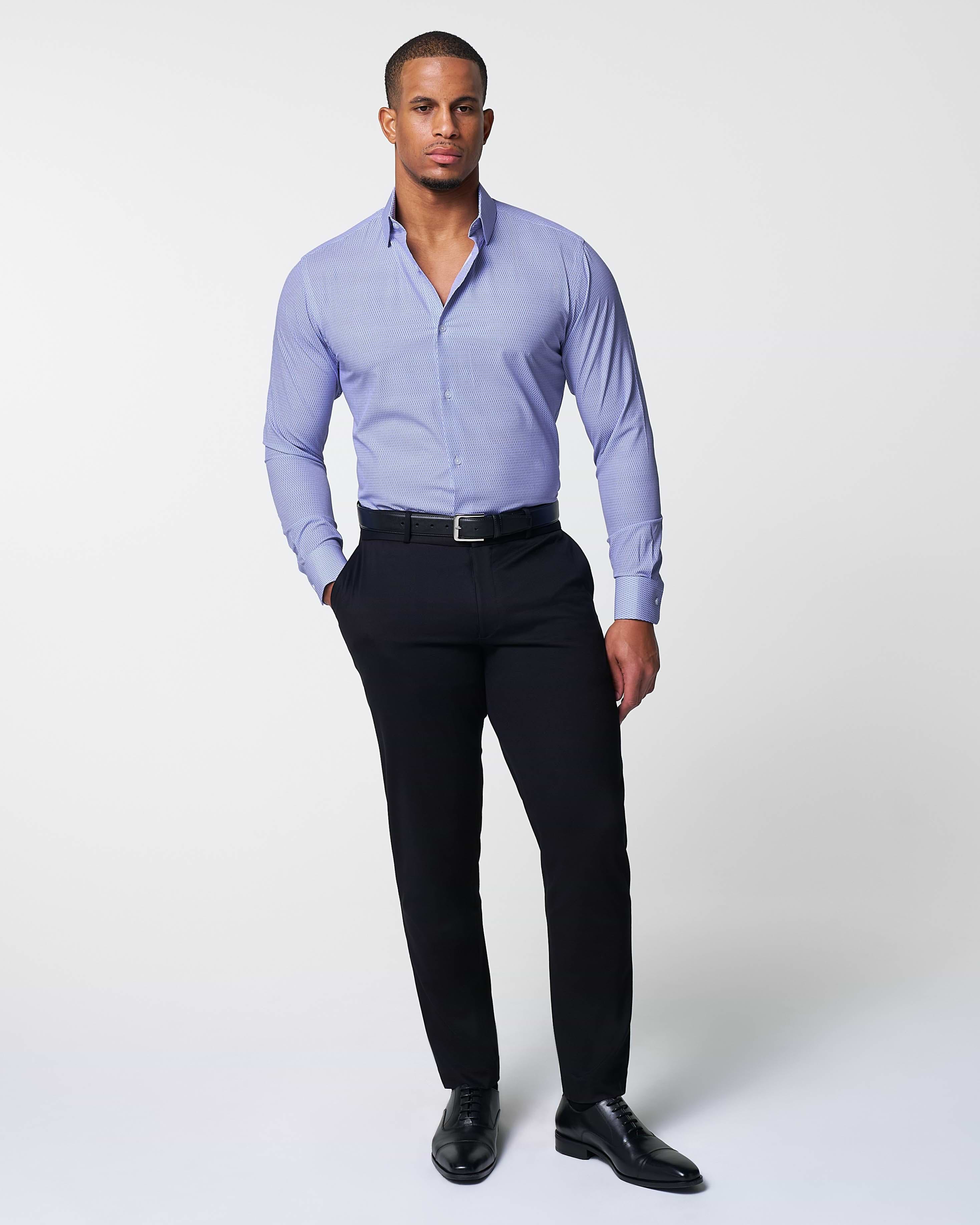 "The Phoenix" Purple Lattice Print