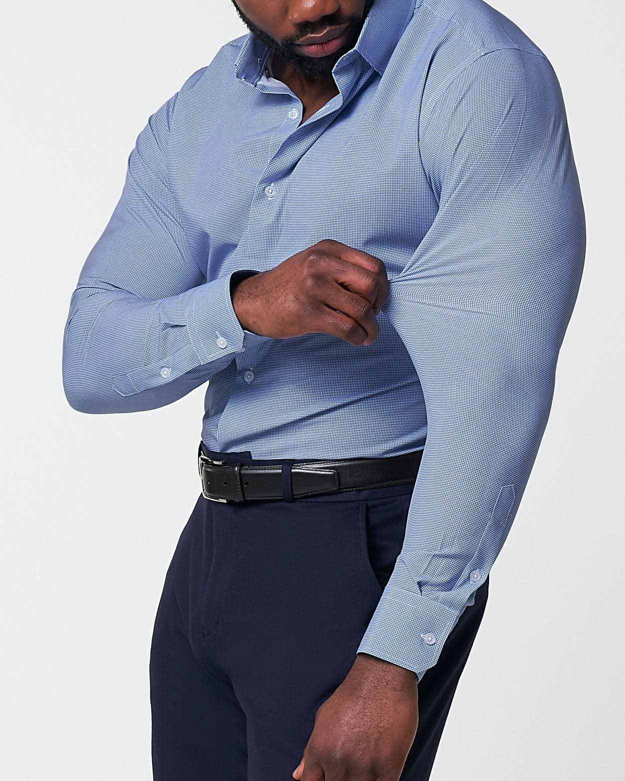 "The Rover" Blue Mini Windowpane