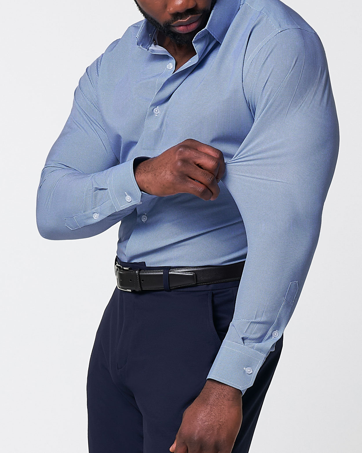 "The Rover" Blue Mini Windowpane