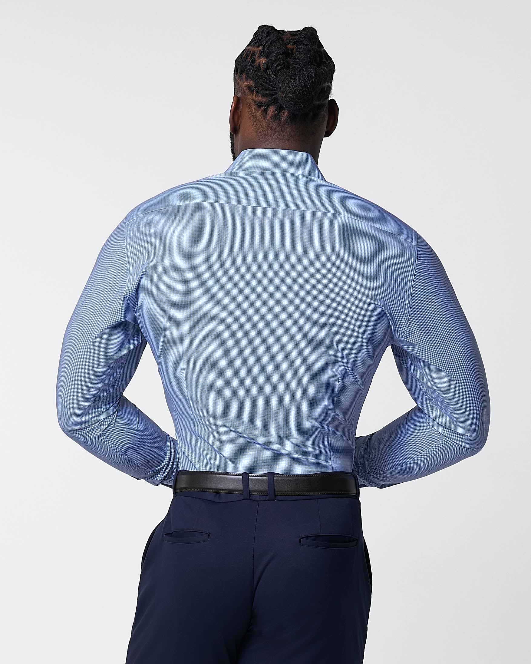 "The Rover" Blue Mini Windowpane