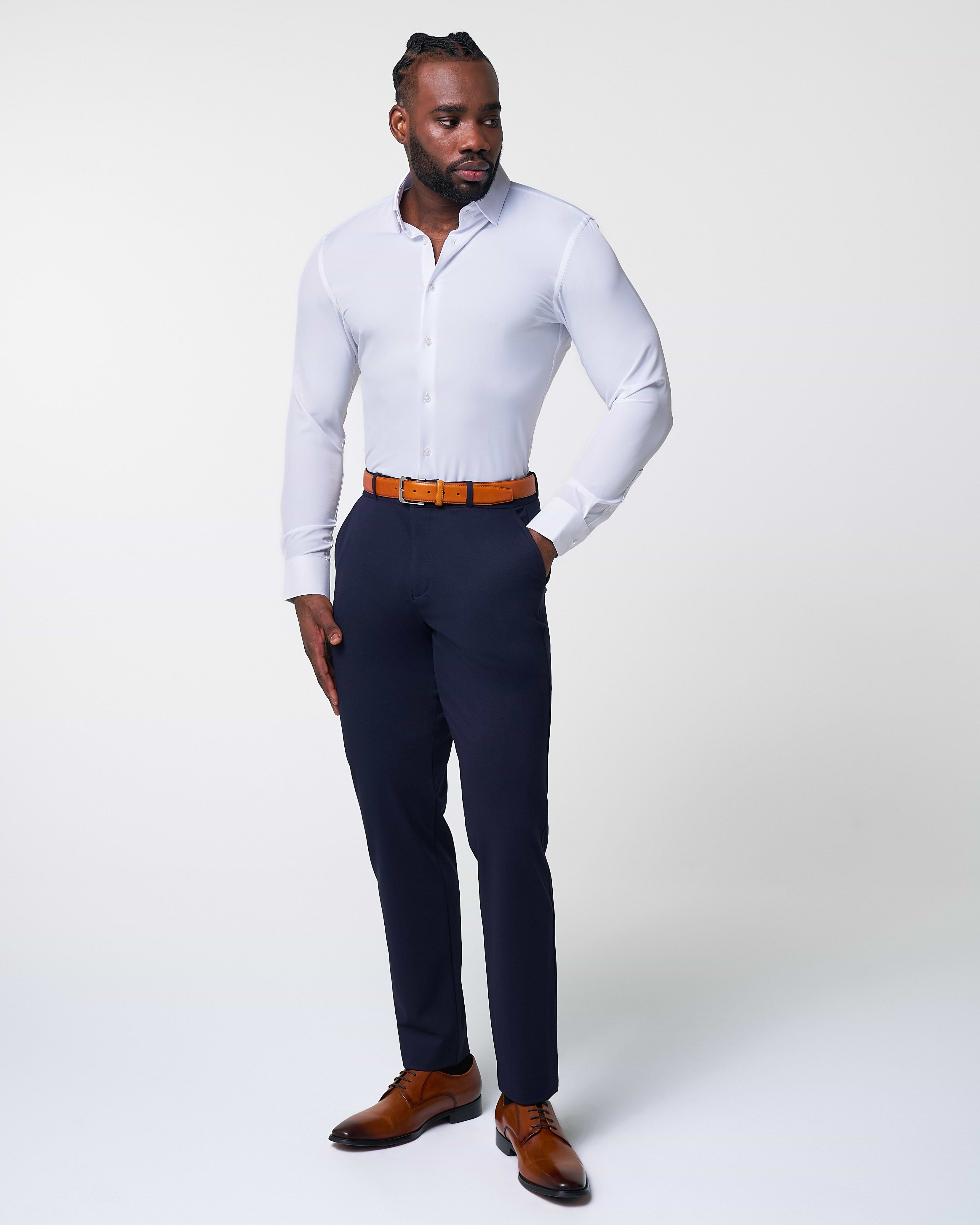 "The Everest" Winter-Weight Solid White