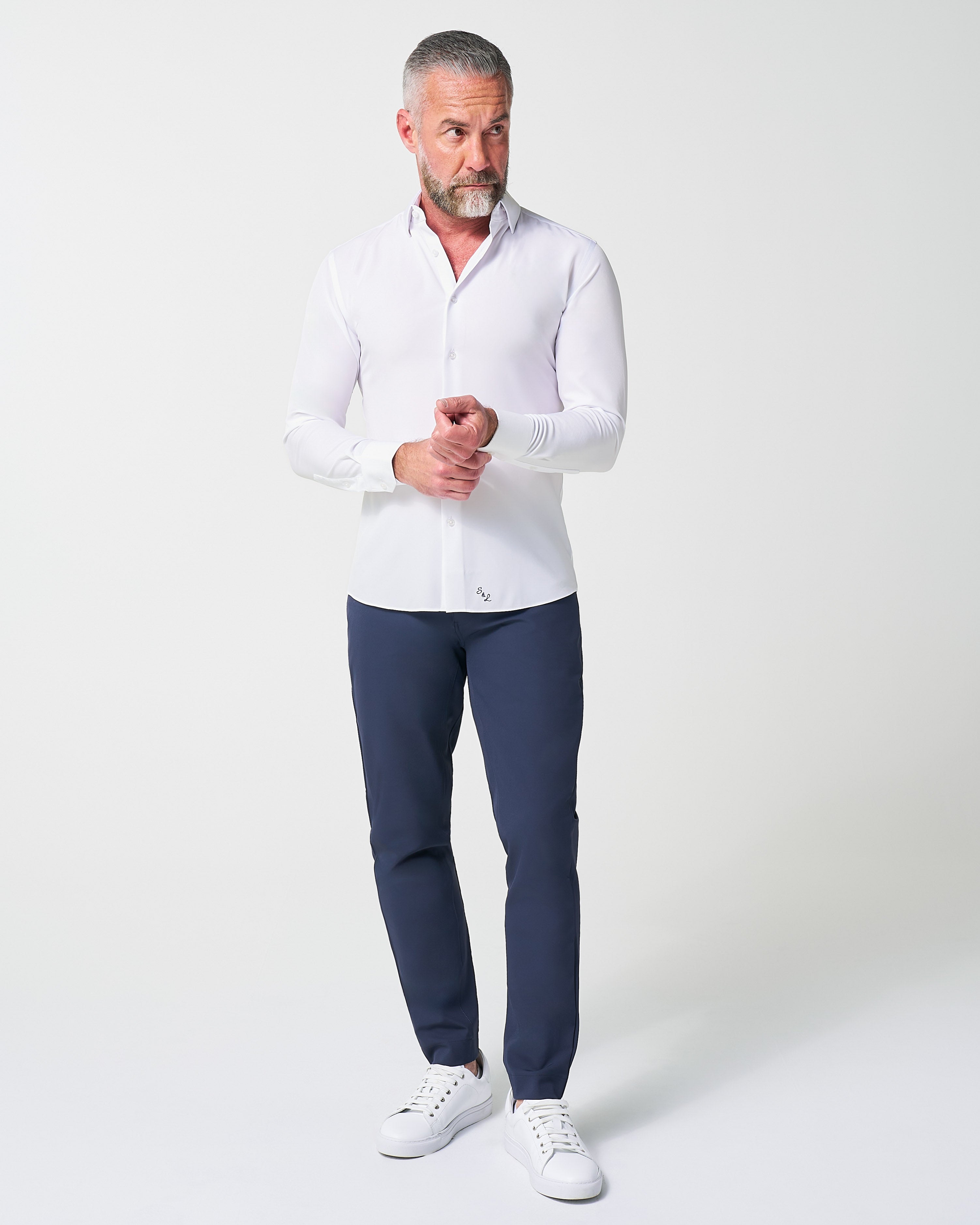 "The Springer" Solid White