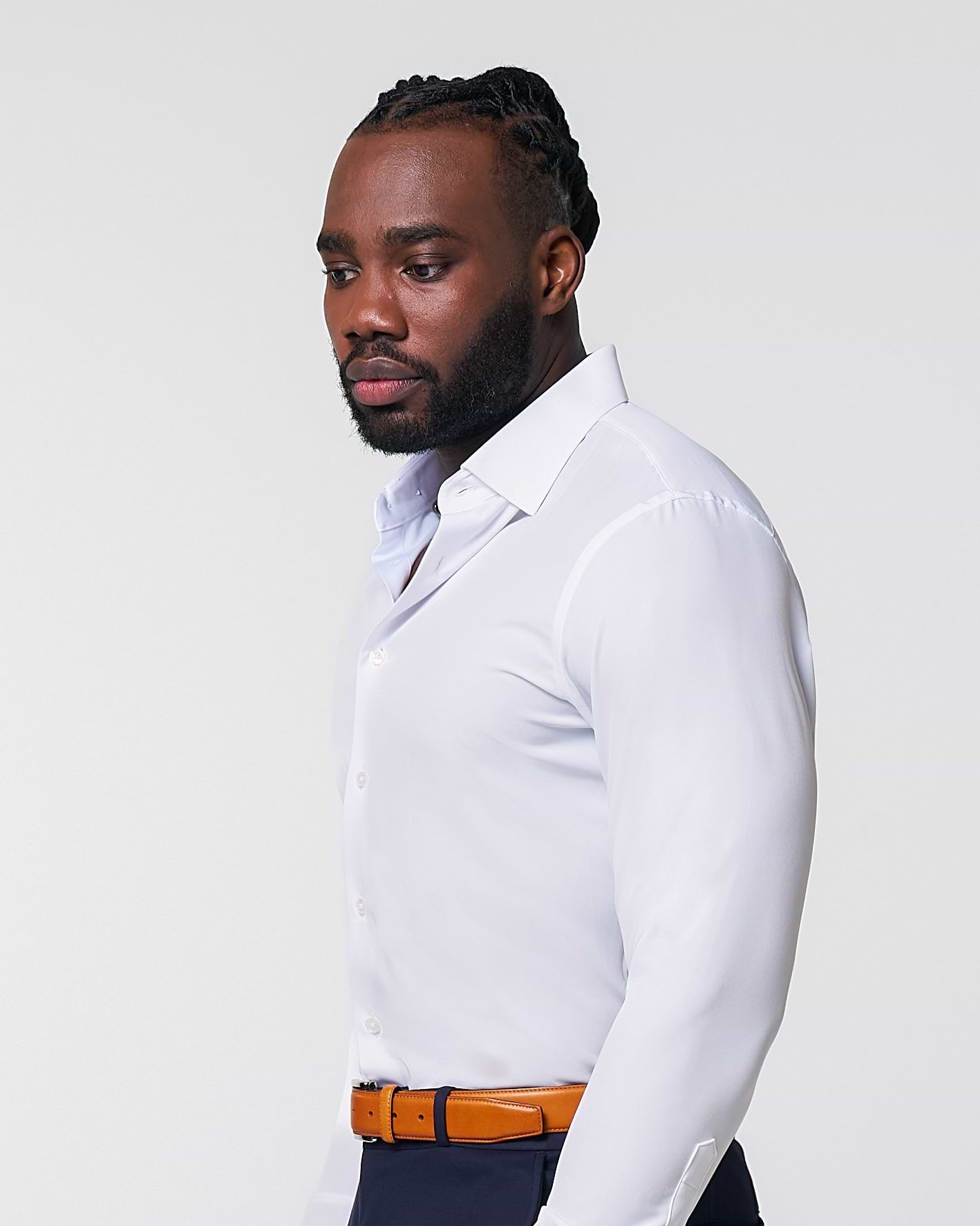 "The Everest" Winter-Weight Solid White