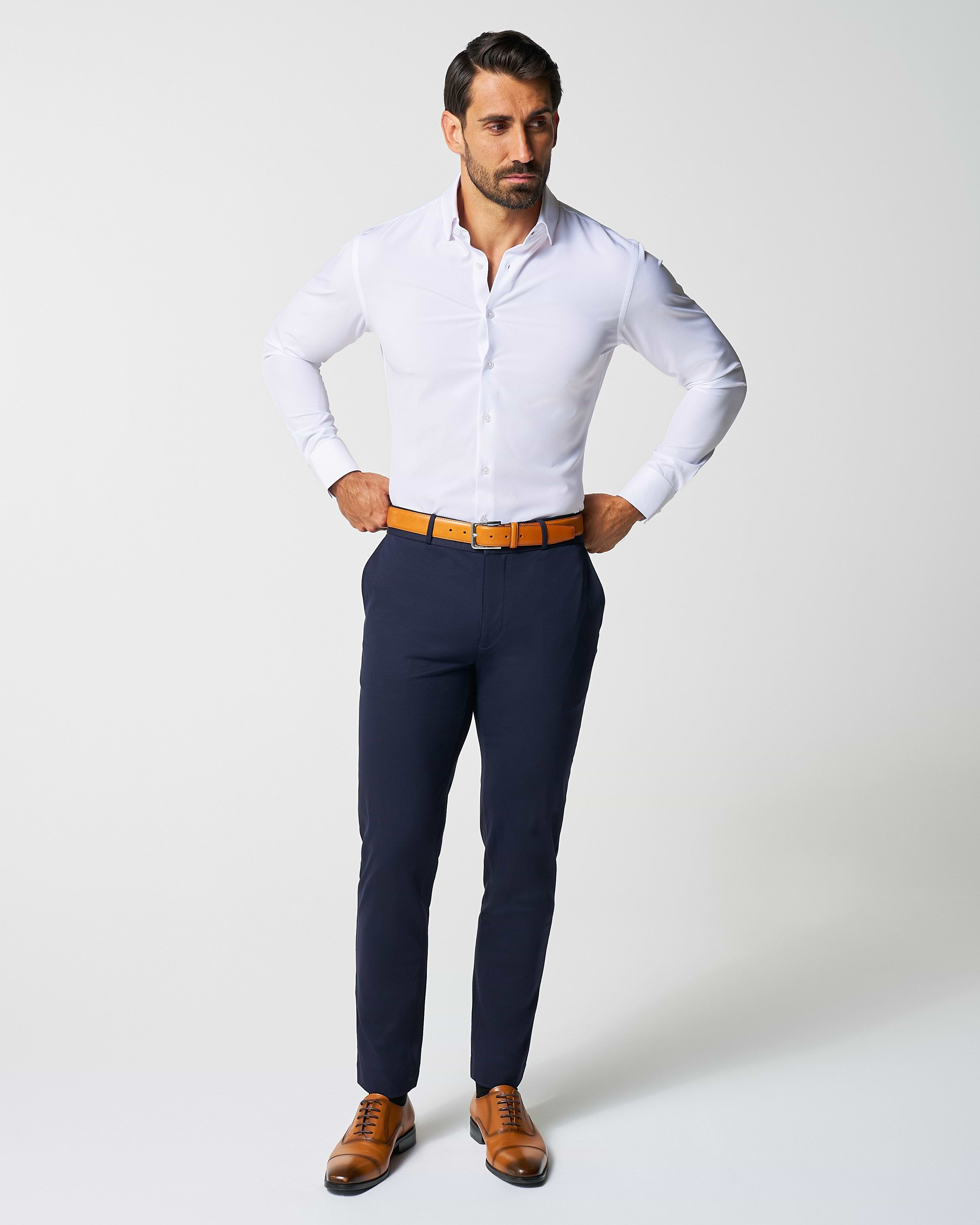 "The Springer" Solid White - Classic Fit