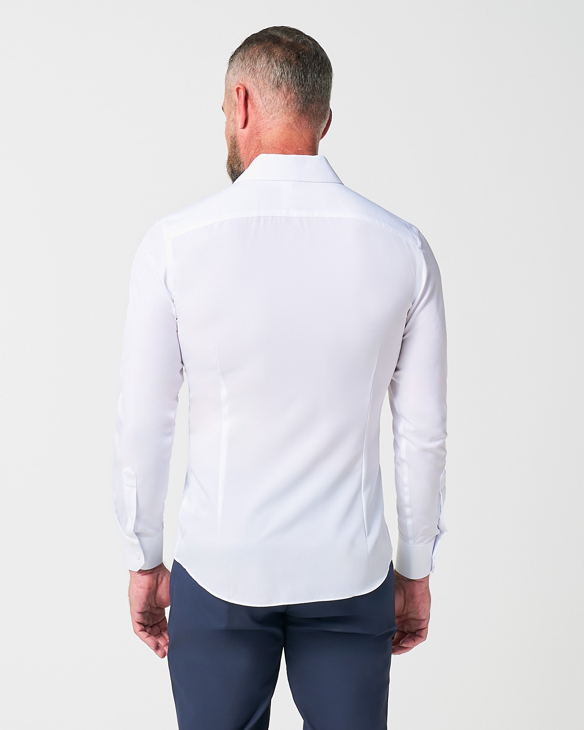 "The Everest" Winter-Weight Solid White