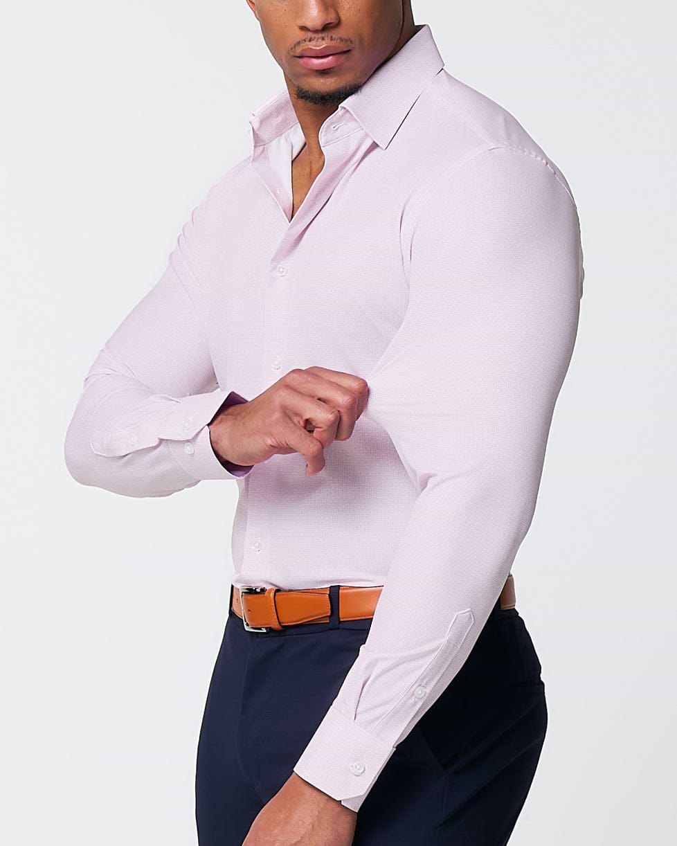 ''The Winchester" Pink Weave - Classic Fit