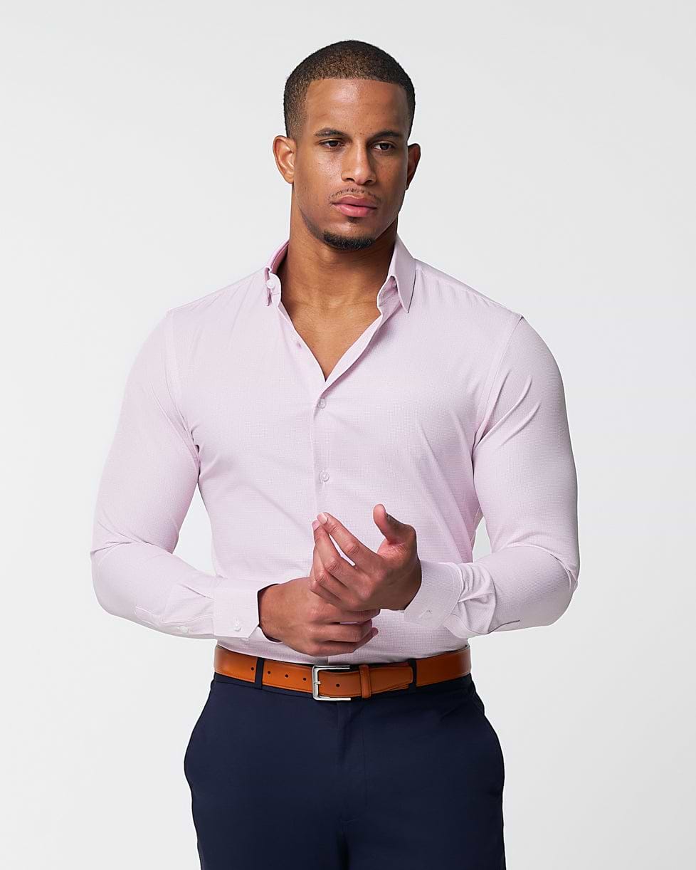 ''The Winchester" Pink Weave - Classic Fit