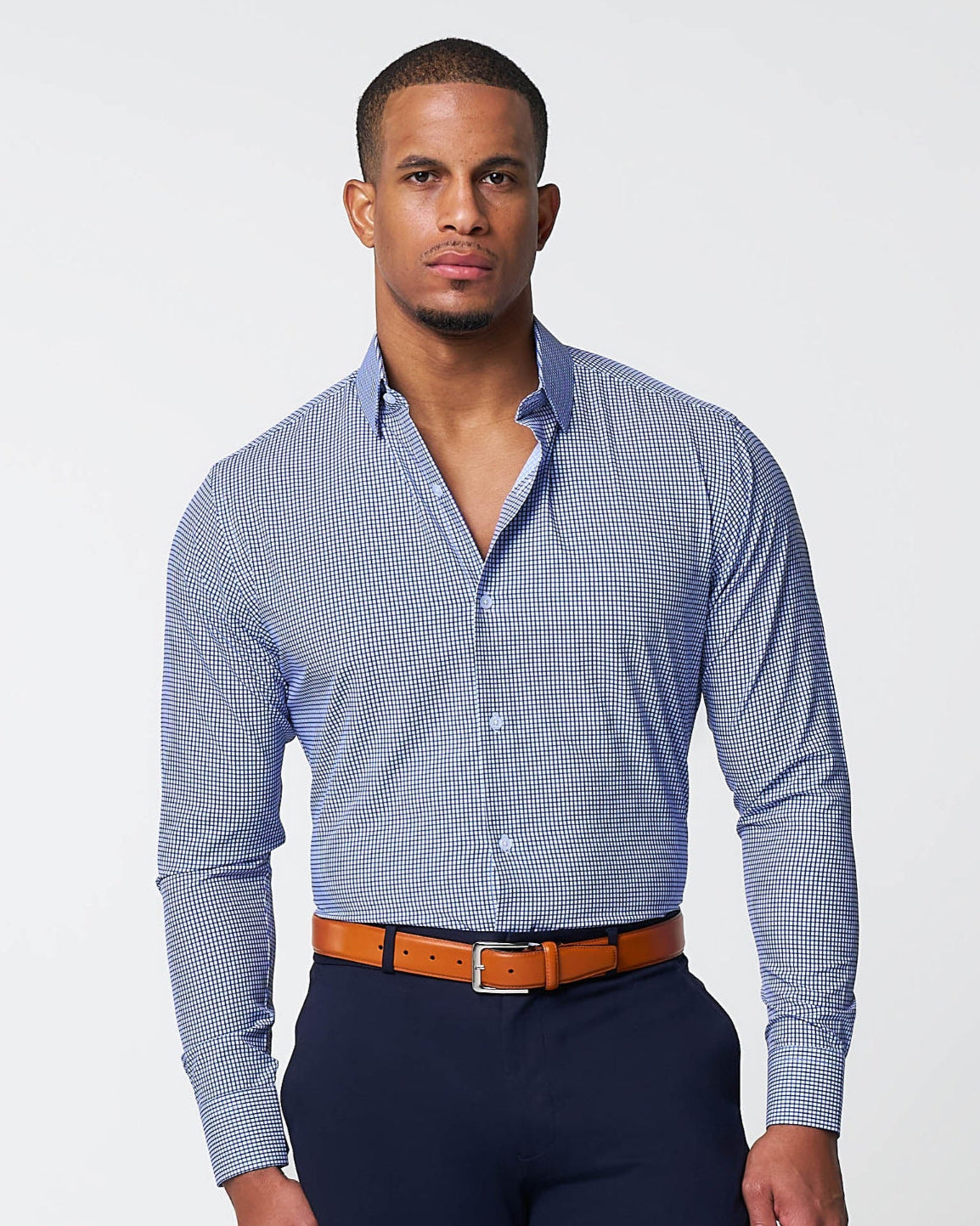 "The Wyndham" Royal Blue & White Square