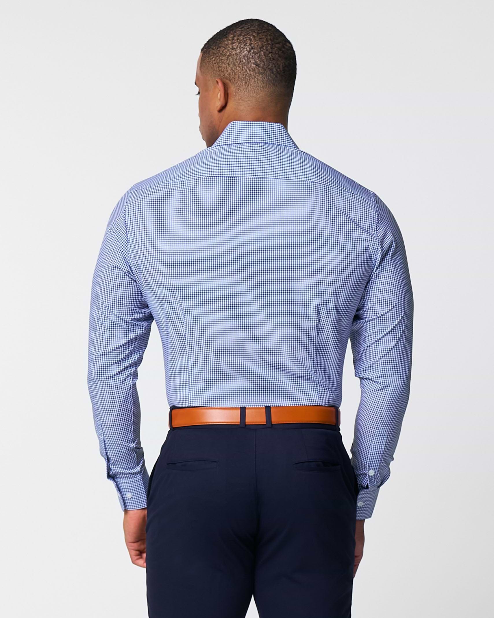 "The Wyndham" Royal Blue & White Square