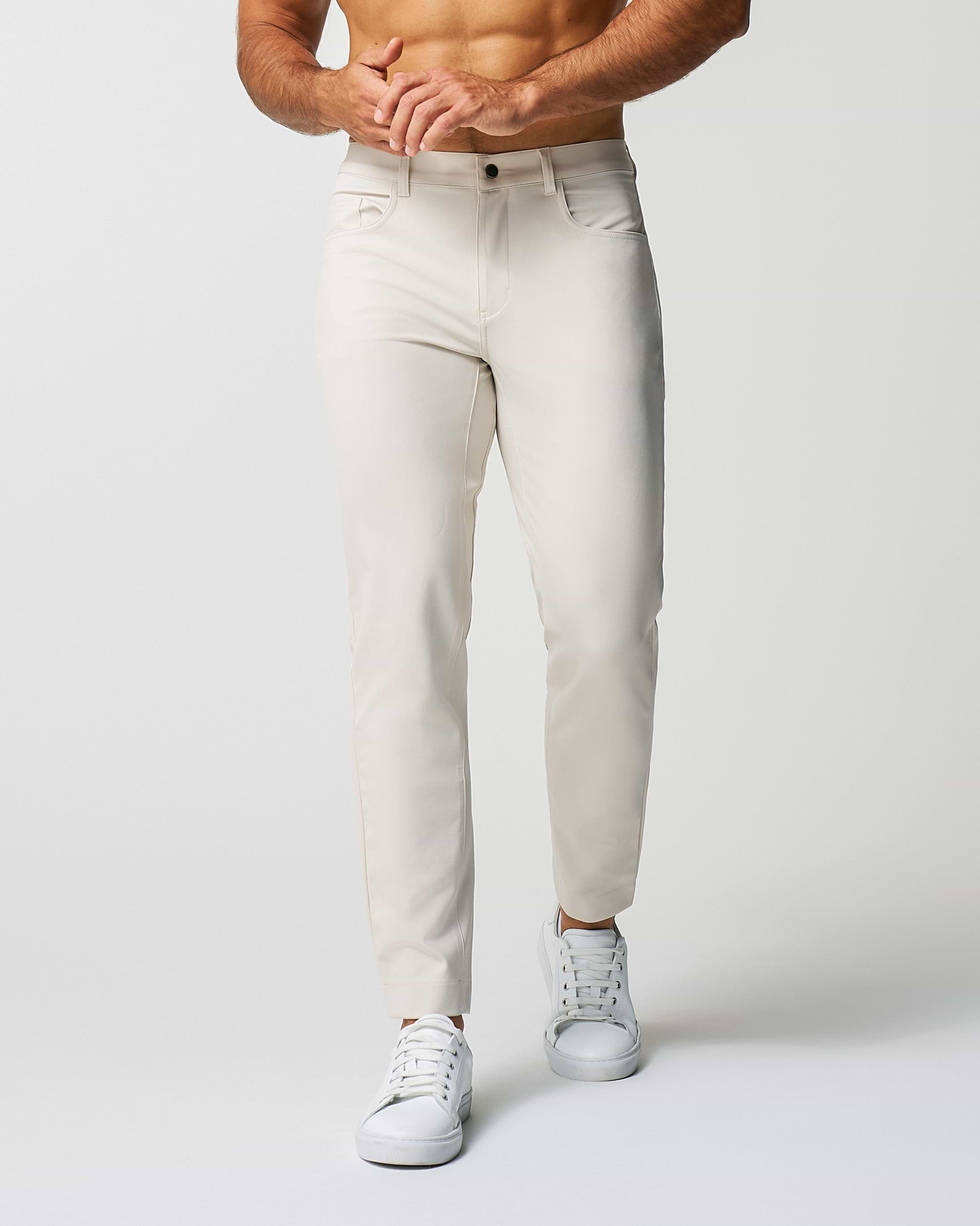 Athletic Fit Stretch Tech Chino - Light Khaki