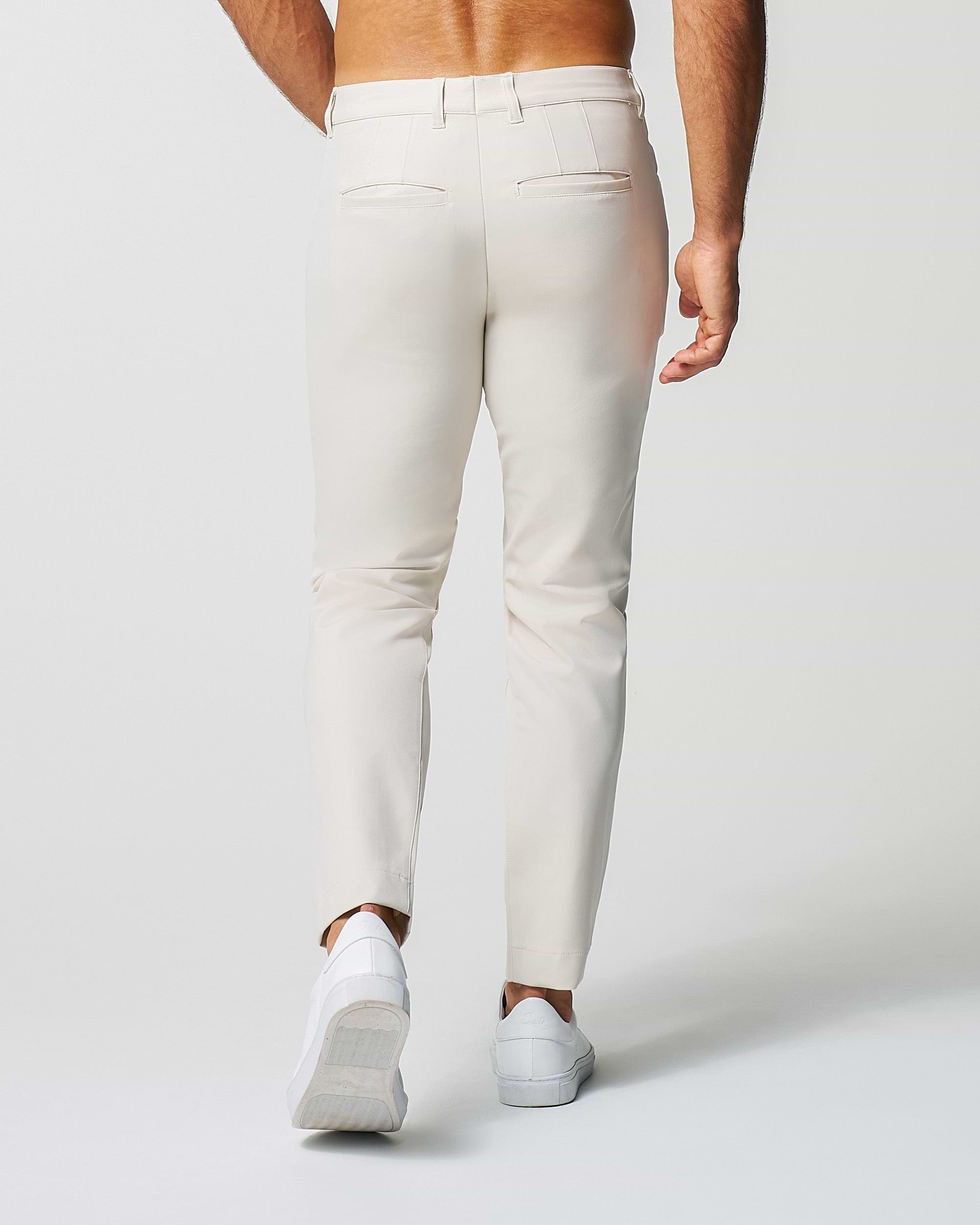 Athletic Fit Stretch Tech Chino - Light Khaki