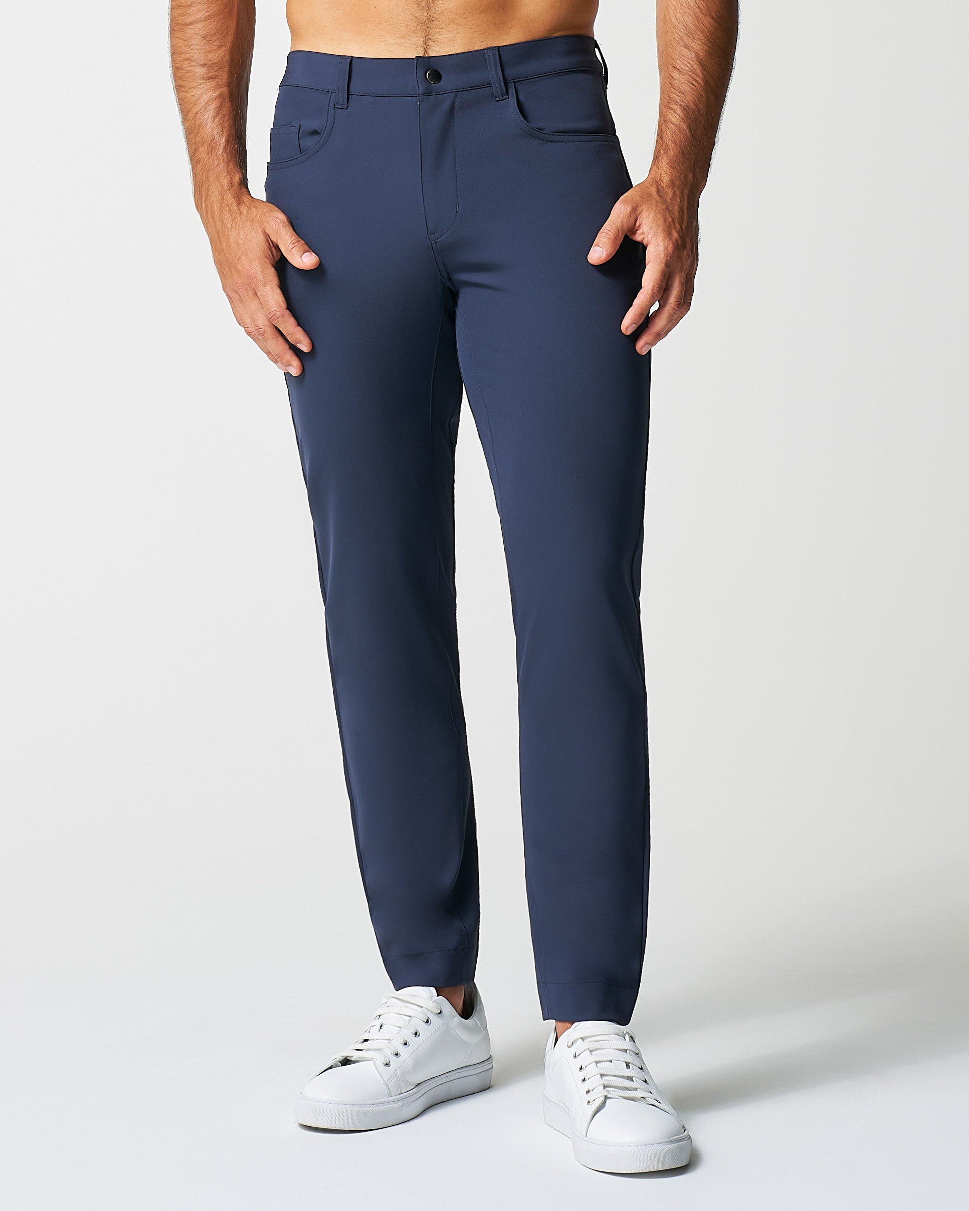 Athletic Fit Stretch Tech Chino - Navy