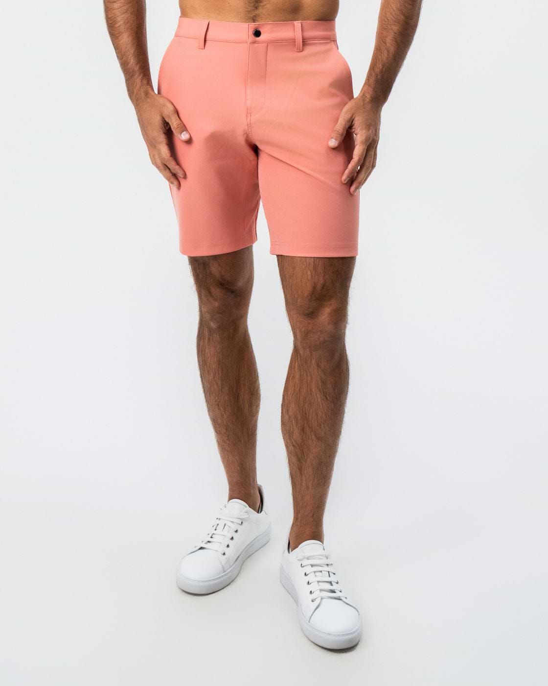 Athletic Fit Shorts - Salmon