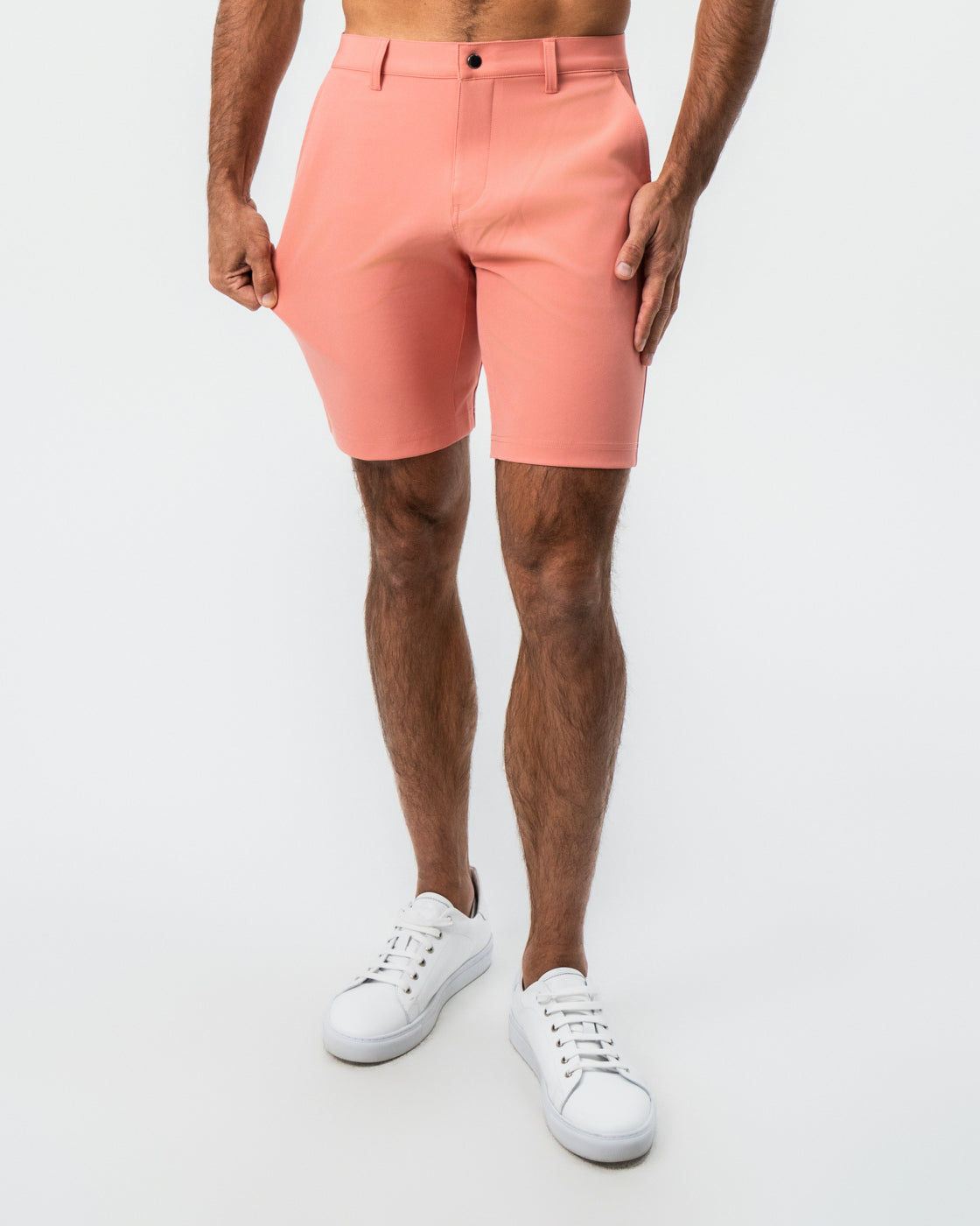 Athletic Fit Shorts - Salmon