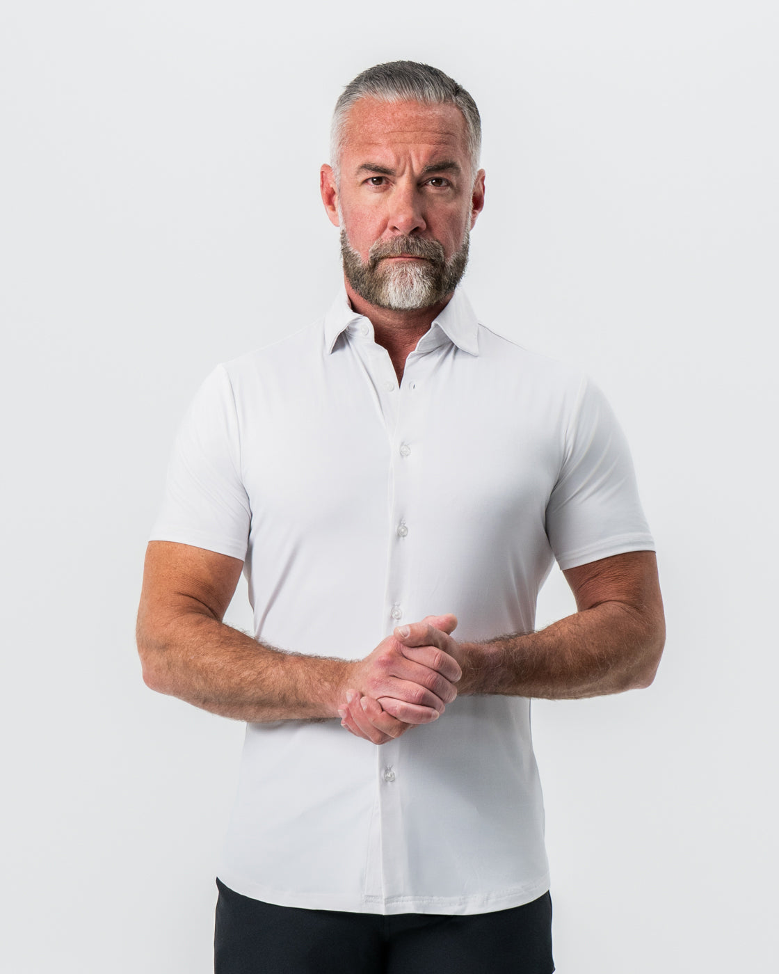 "The Cove" Light Stone Pinstripe