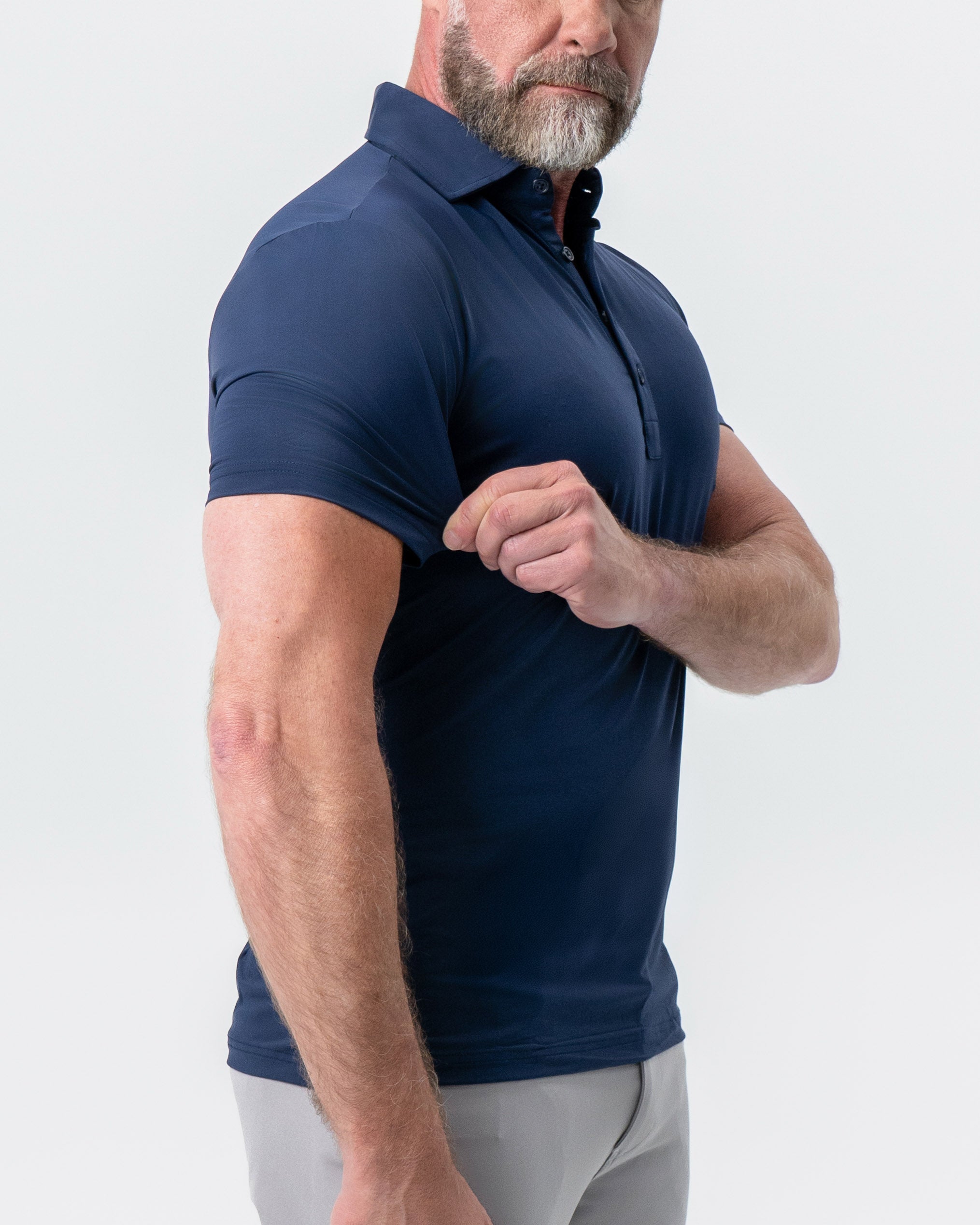 "The Midnight" Solid Navy