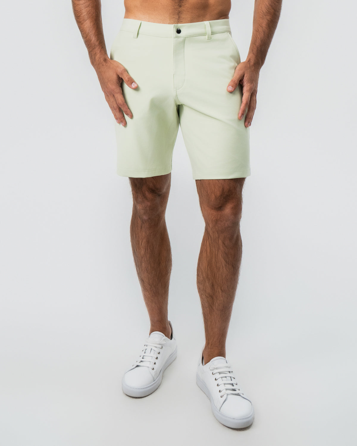 Athletic Fit Shorts - Mint Green