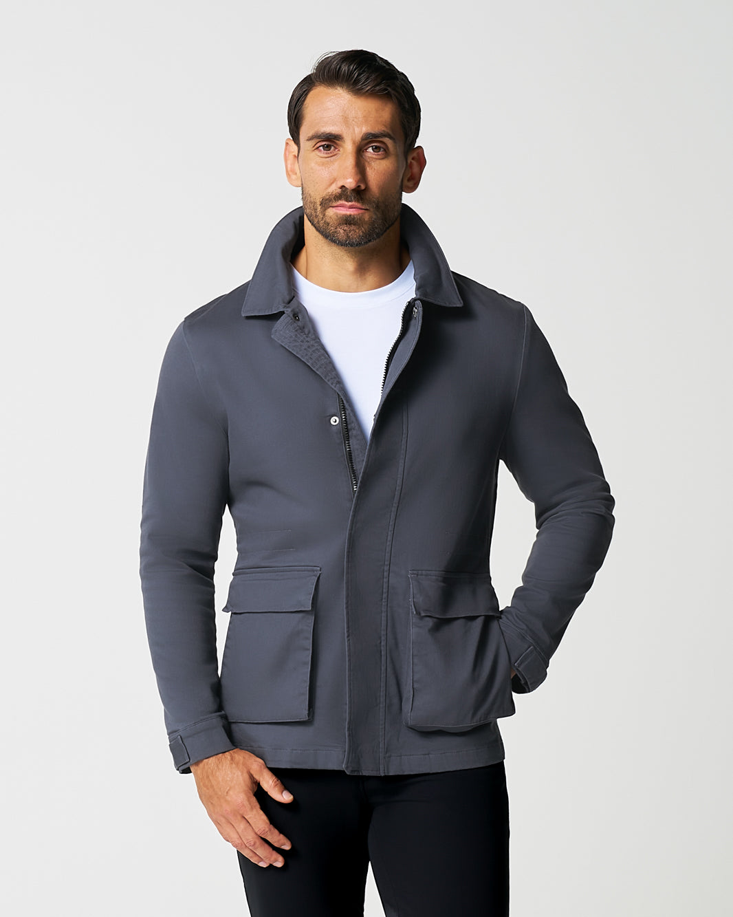 Utility Jacket - Smoked Navy