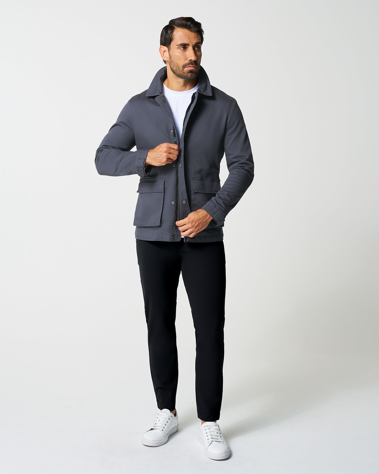 Utility Jacket - Smoked Navy