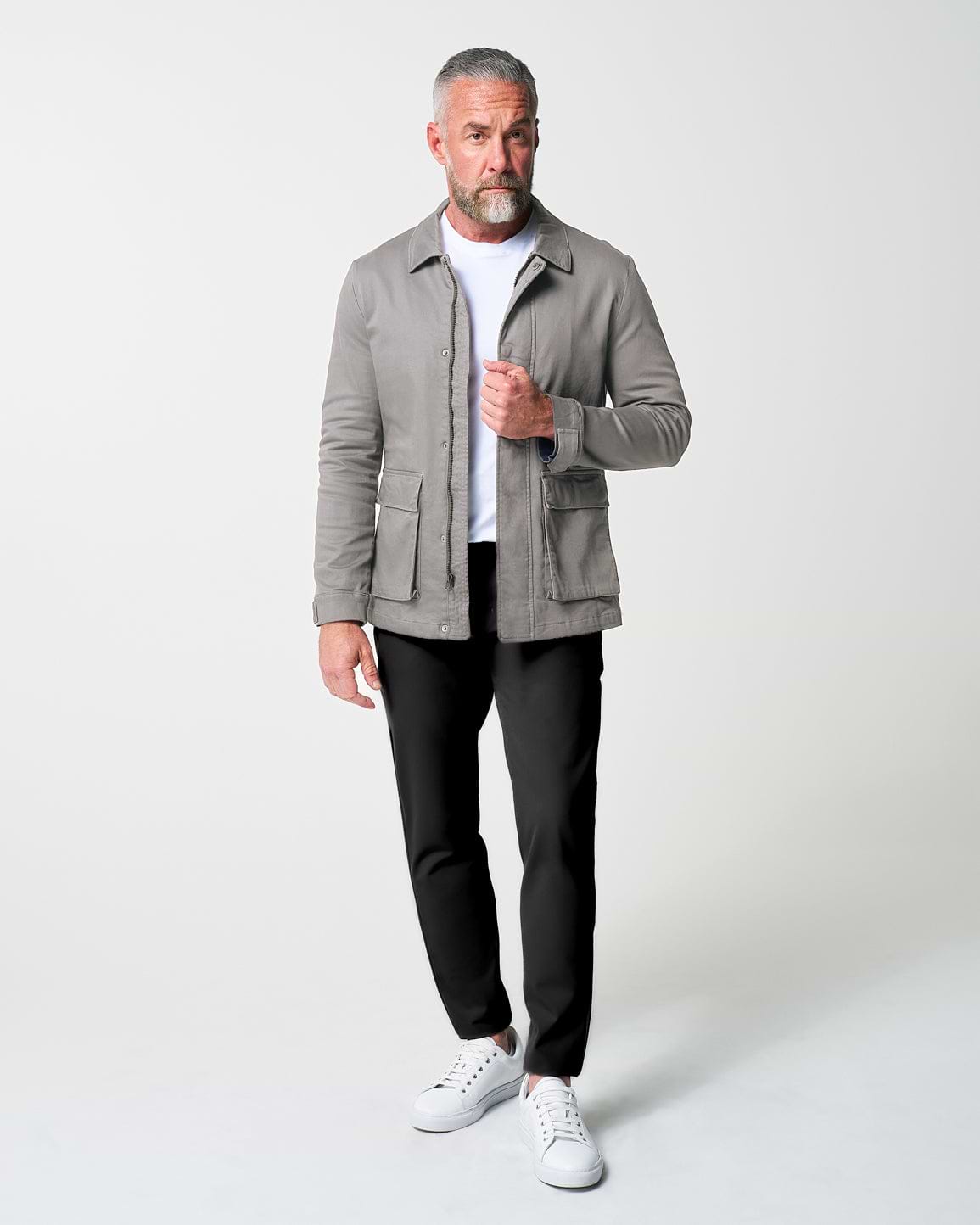 Utility Jacket - Stone Grey