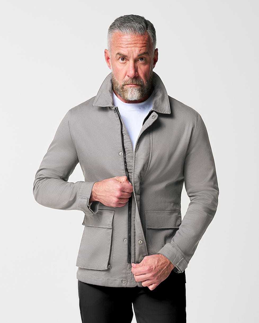 Utility Jacket - Stone Grey