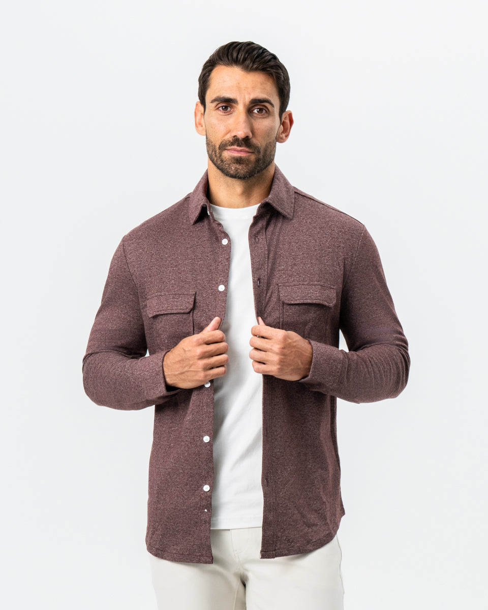Patch Pocket Button Down - Brown