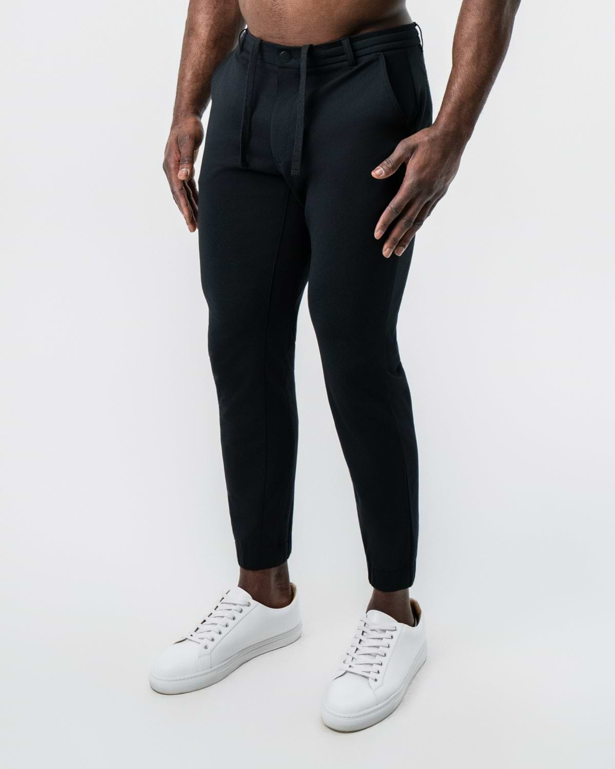 Chino Jogger - Black