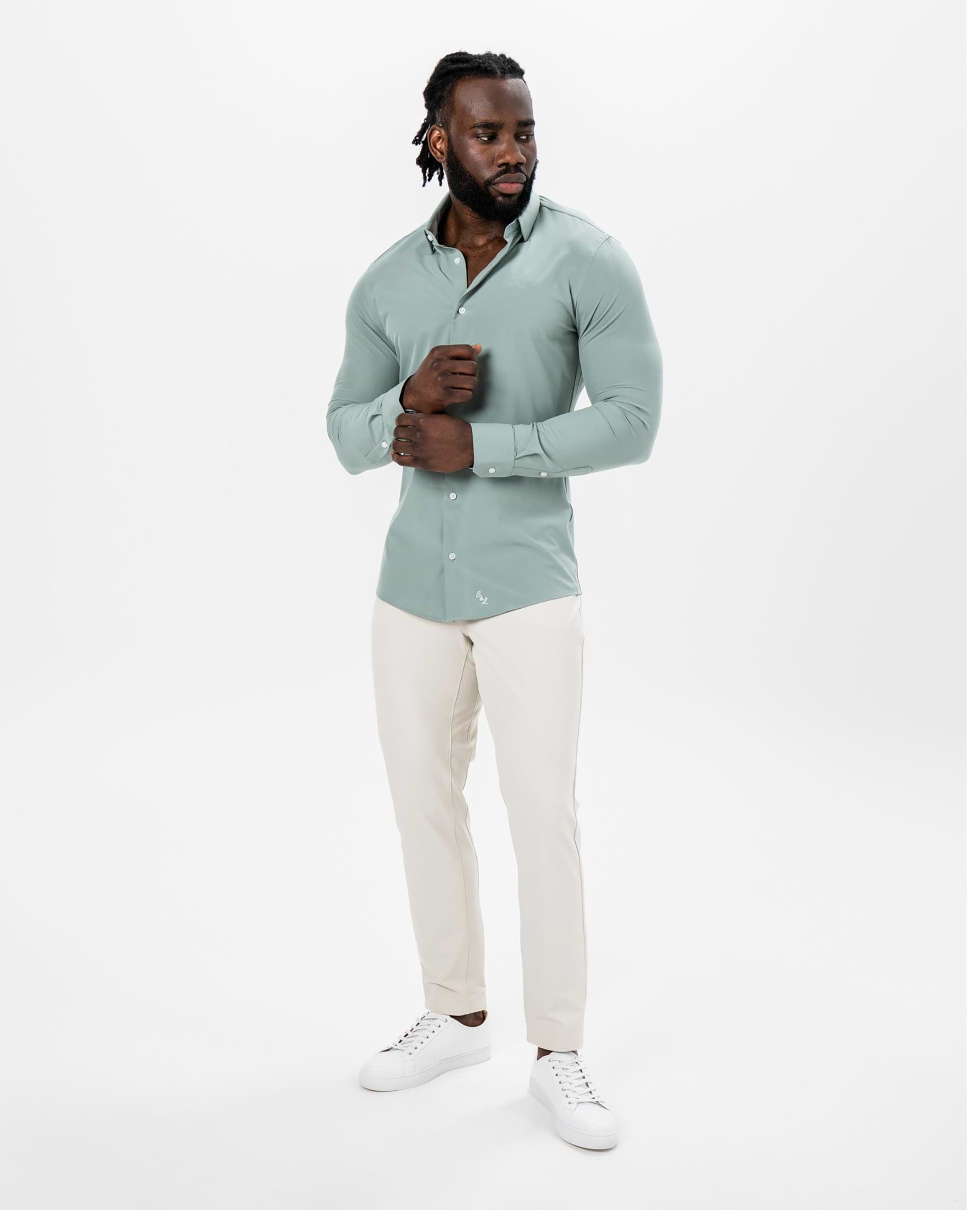 "The Westfield" Solid Sage Green