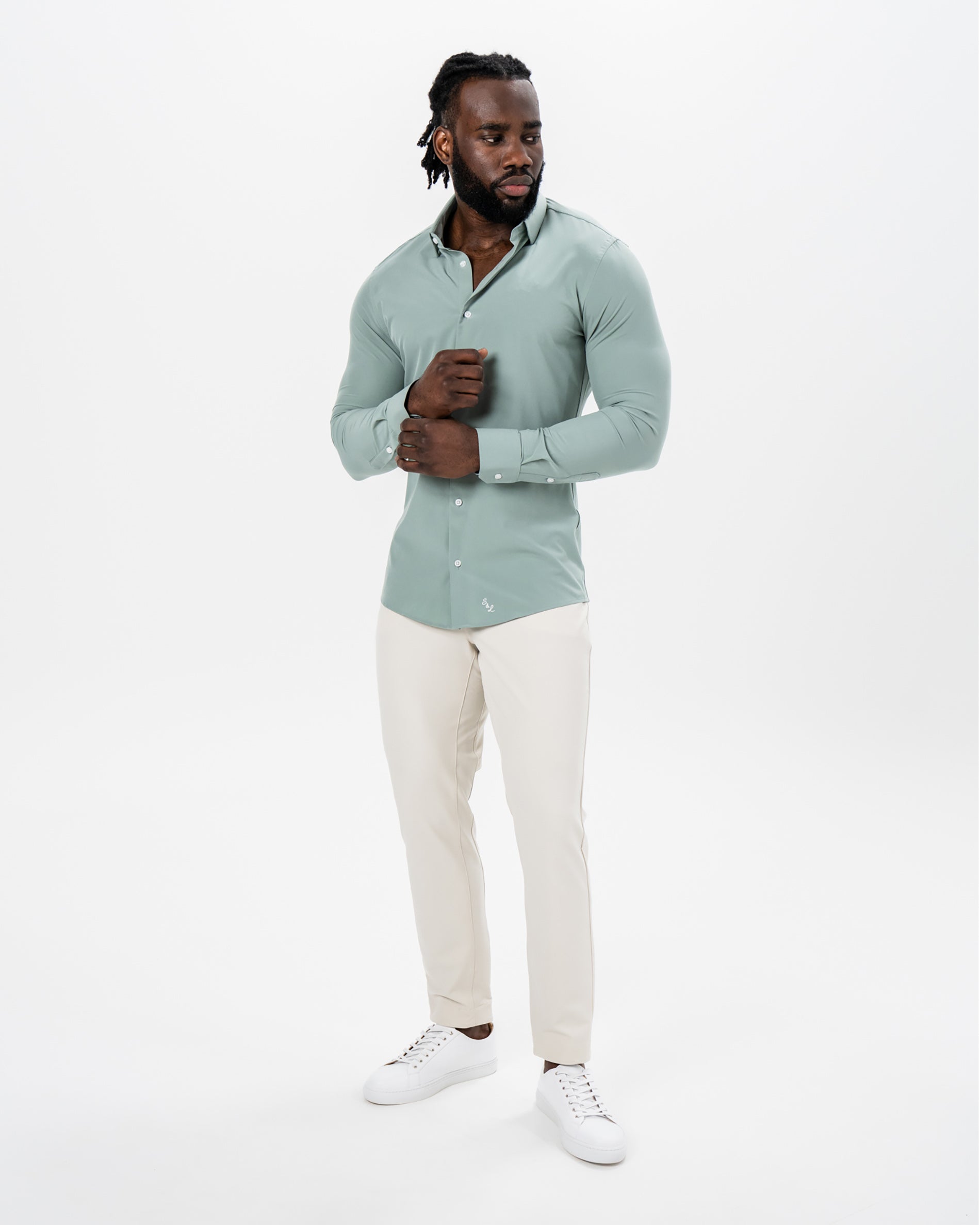 "The Westfield" Solid Sage Green