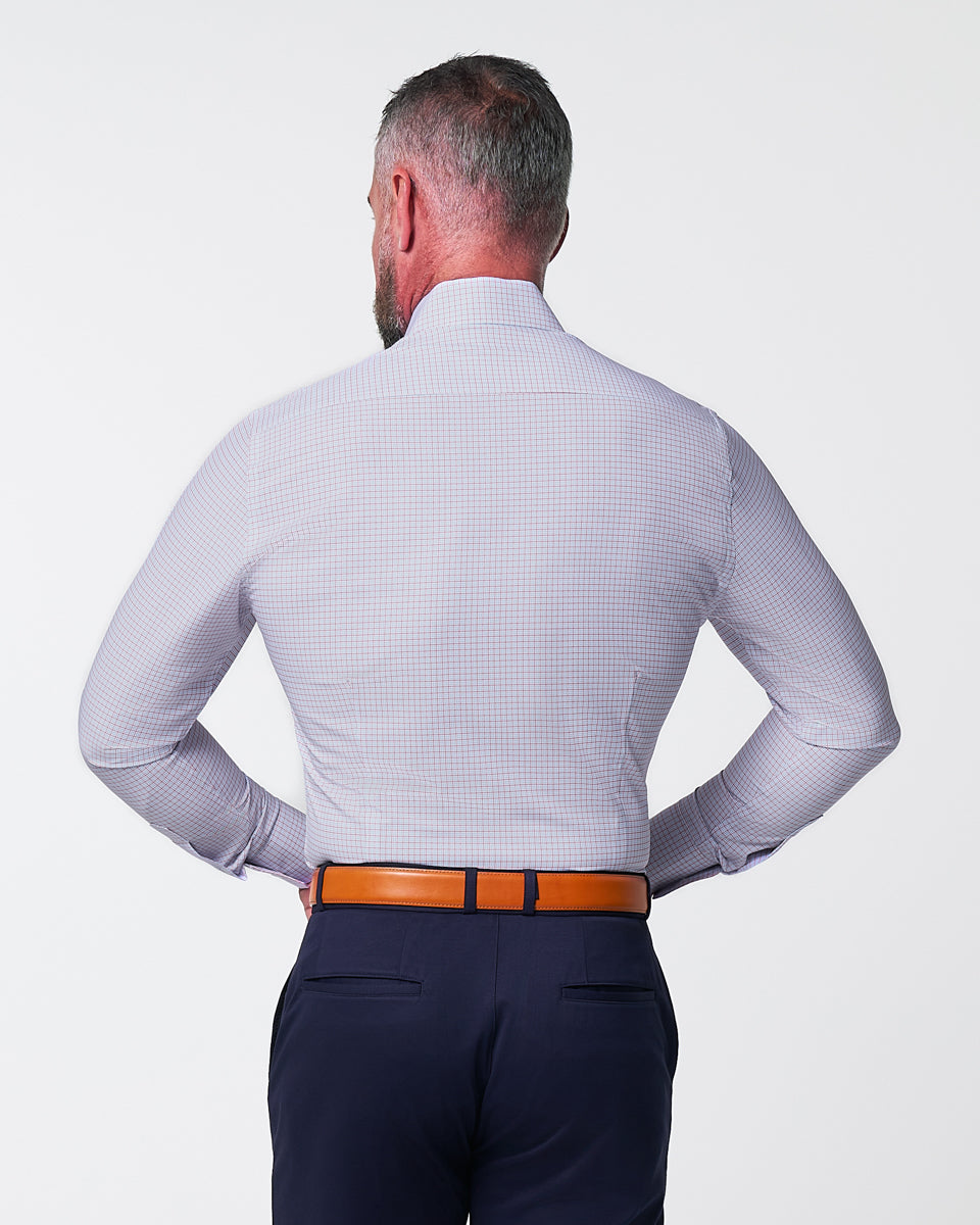 "The Buck" Orange and Blue Pattern - Classic Fit