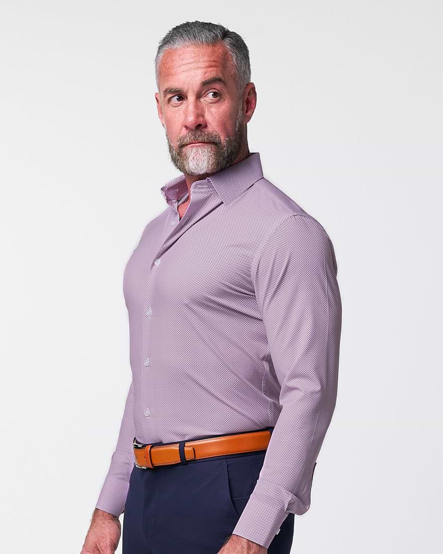 "The Cullinan" Purple Diamond Print