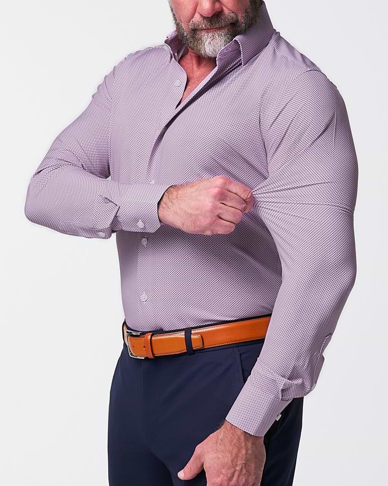 "The Cullinan" Purple Diamond Print